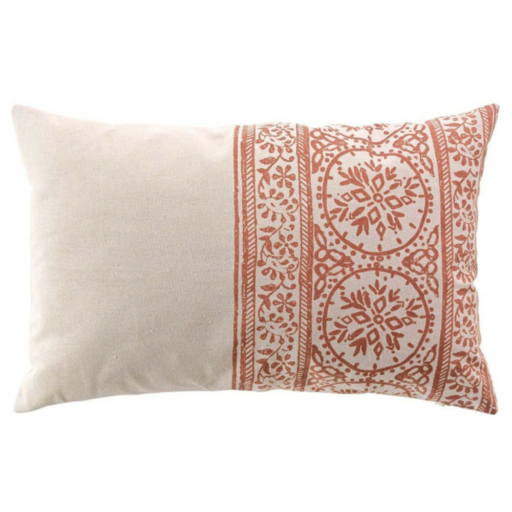 Coussin déco imprimé 