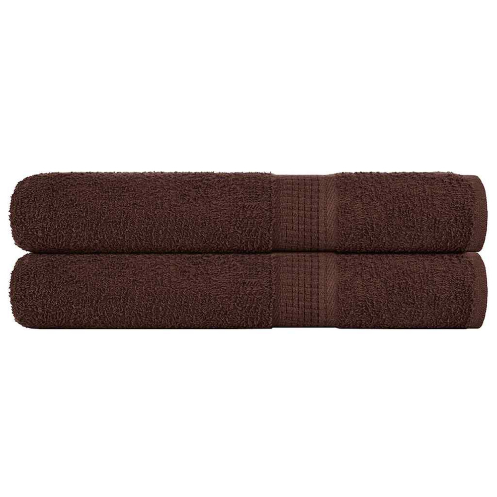 Serviettes frogn 2 pcs marron 100x200 cm 360 g/m²