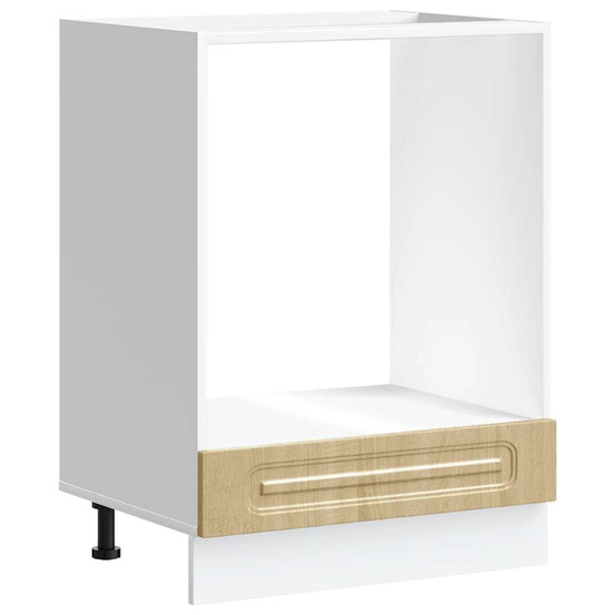 Armoire à four kalmar chêne sonoma bois d'ingénierie