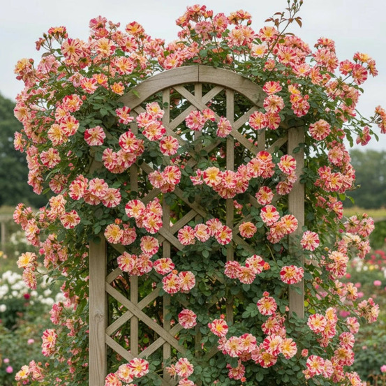 Rosier grimpant vihaïpi® 'trakinsplash' pot de 3l - 20/40 cm