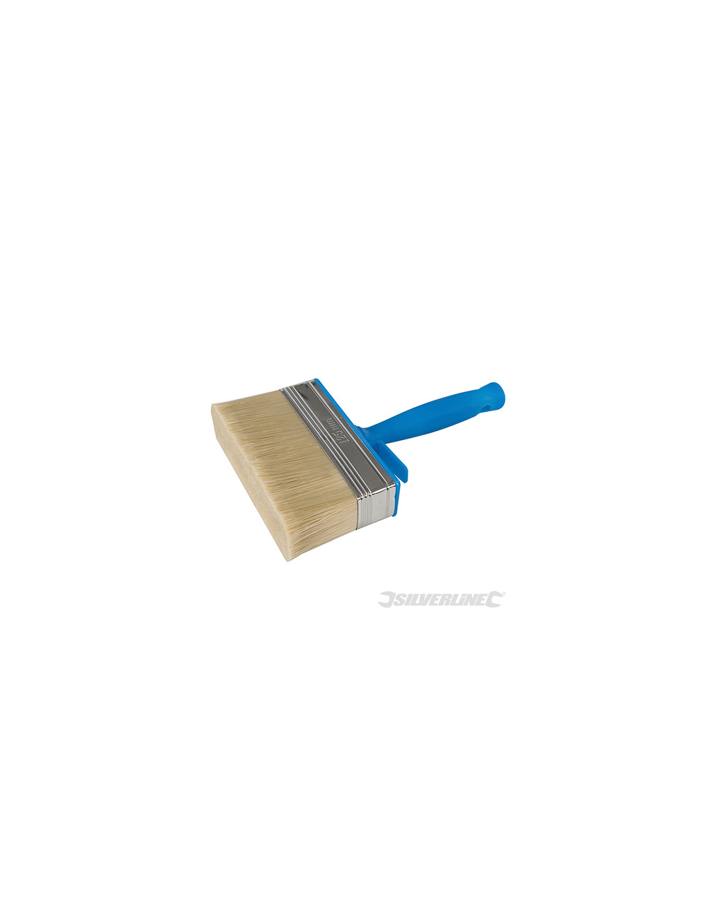 Silverline - brosse pour boiseries extérieures - 125 mm