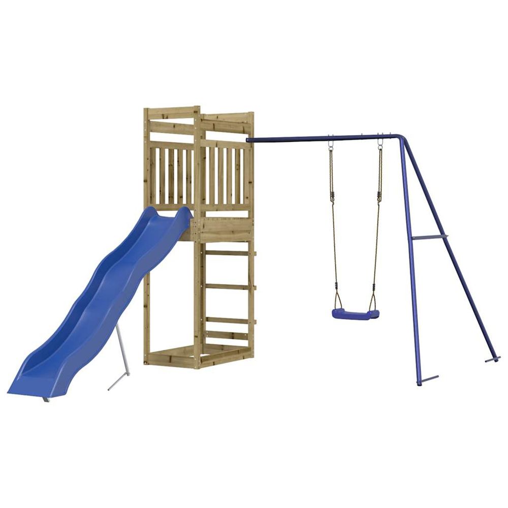 Aire de jeux d'extérieur bois de pin imprégné