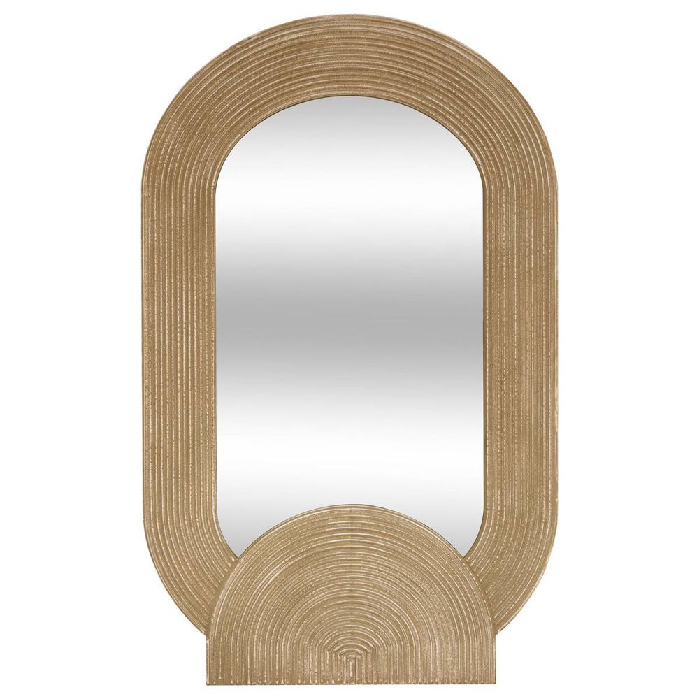 Miroir anouk ovale 90x145cm marron
