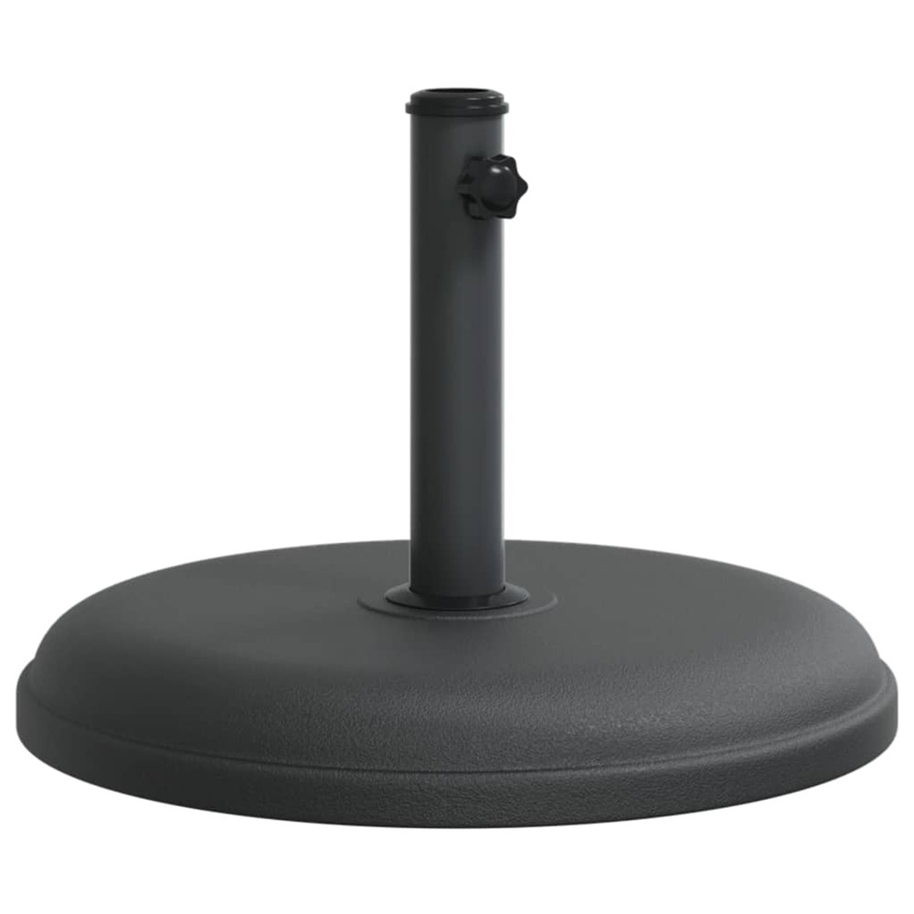 Base de parasol pour mâts ø32/35/38 mm 15 kg rond