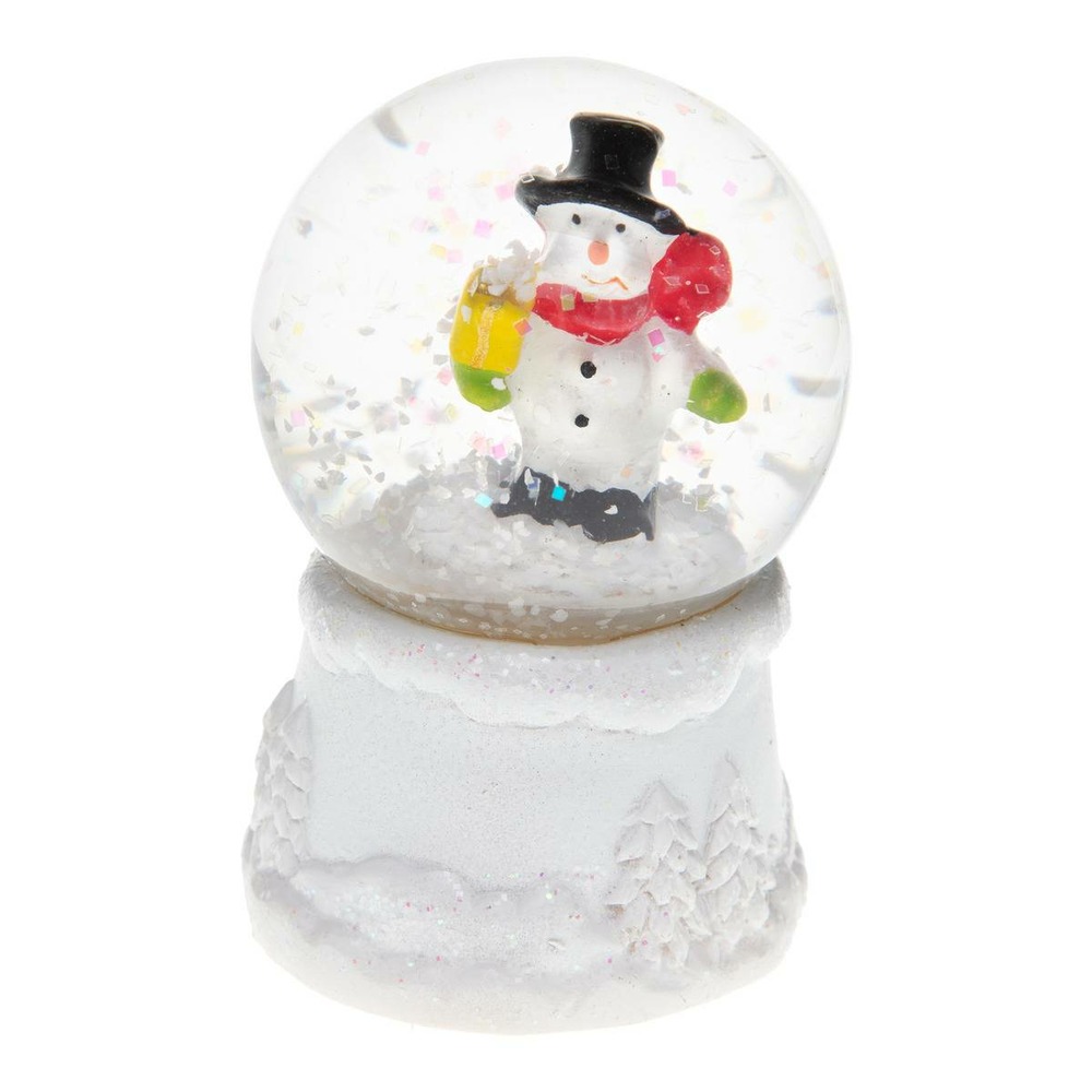 Boule à neige pailletée 1led