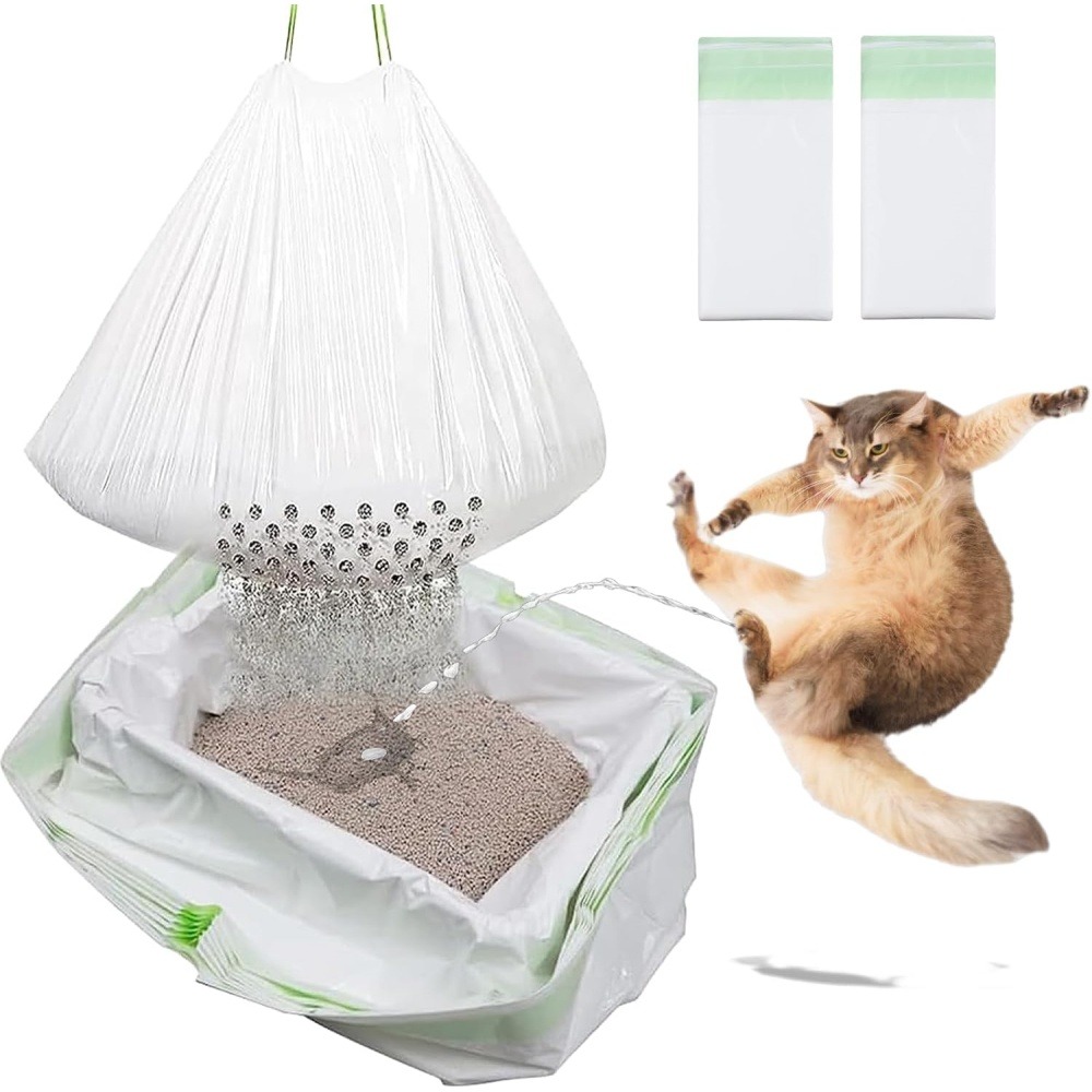 Sac à corde litière pour chat paquet de 14