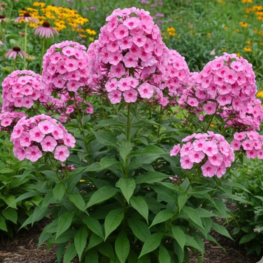 Phlox paniculé dresden china lot de 5 godets