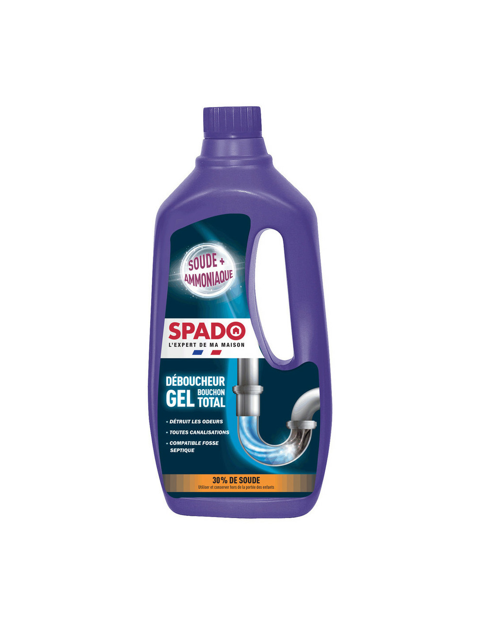 Spado déboucheur soude gel_1l - spado
