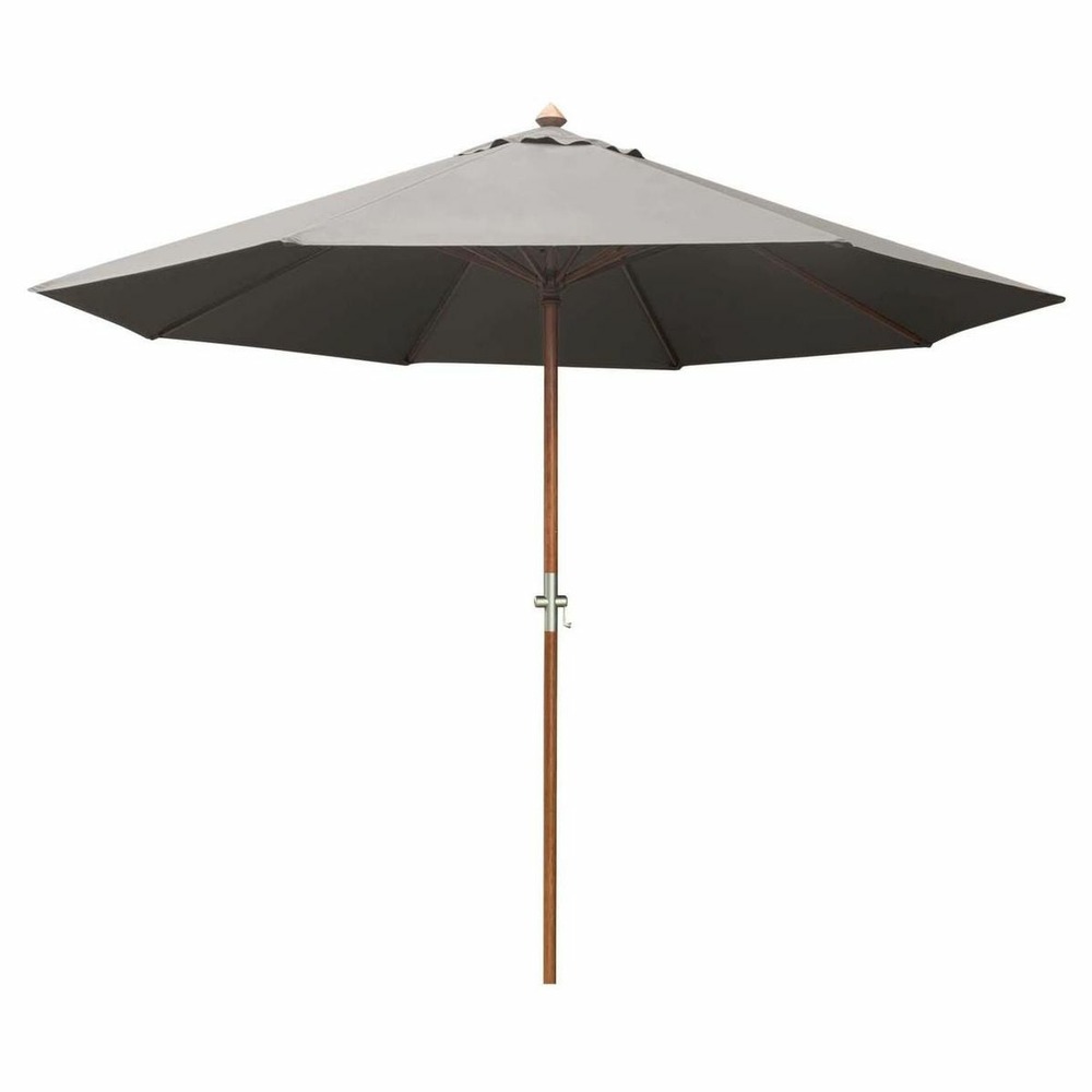 Parasol en bois 300 cm avec manivelle holly