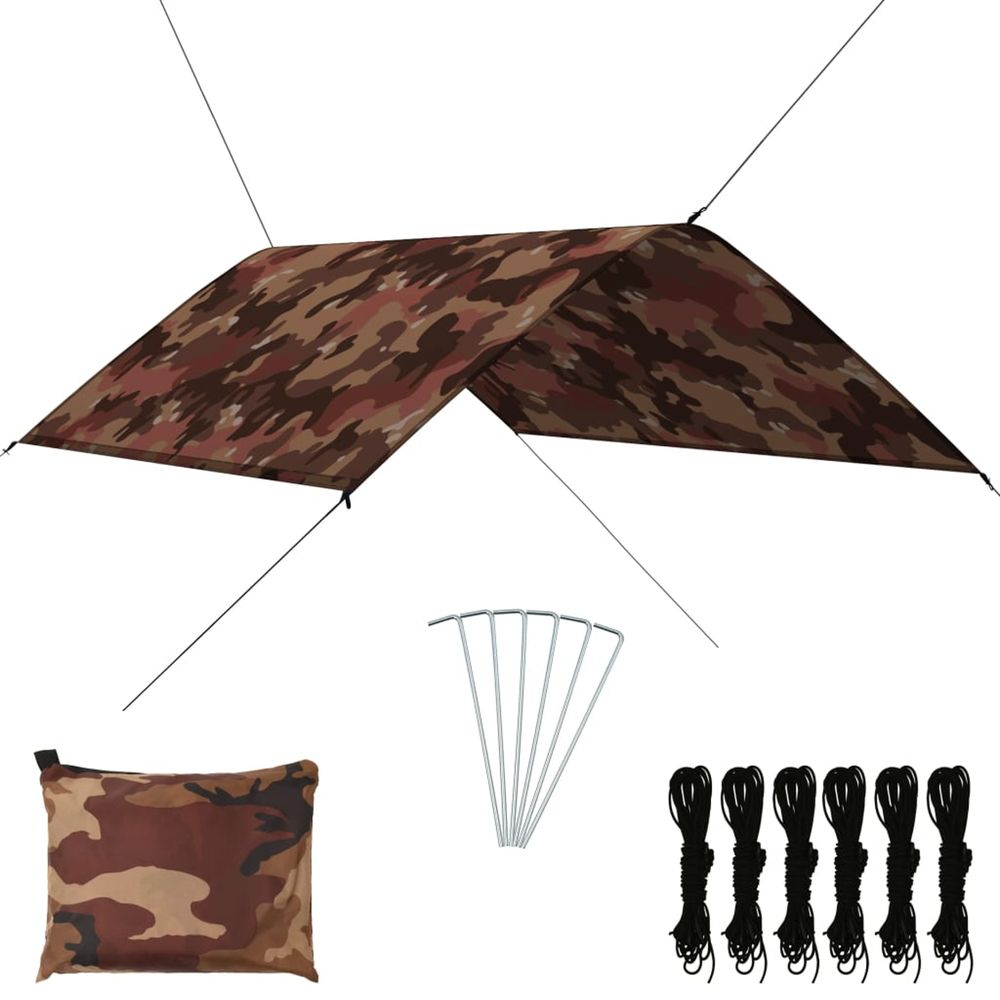 Bâche d'extérieur 3x2 m camouflage