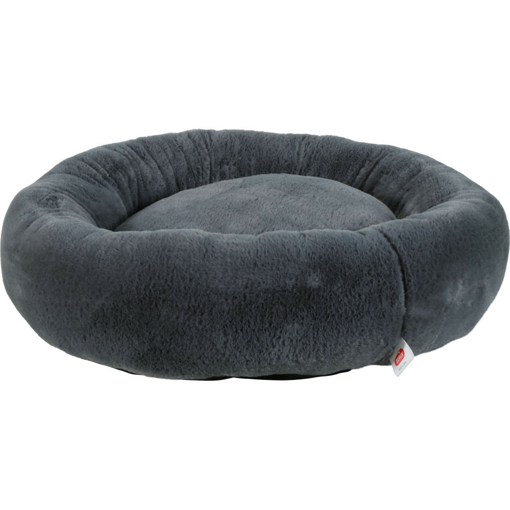 Coussin noé ø 80 cm gris a poils court pour chiens