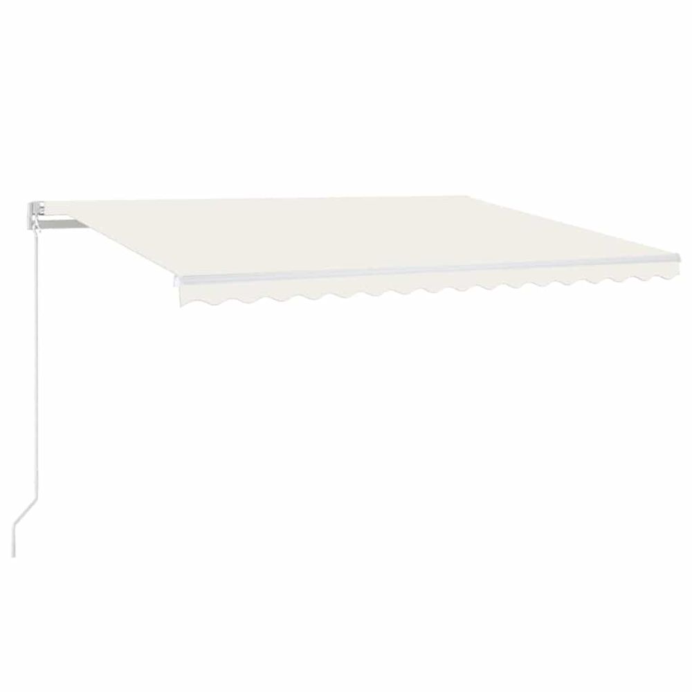 Auvent rétractable automatique 450x300 cm crème