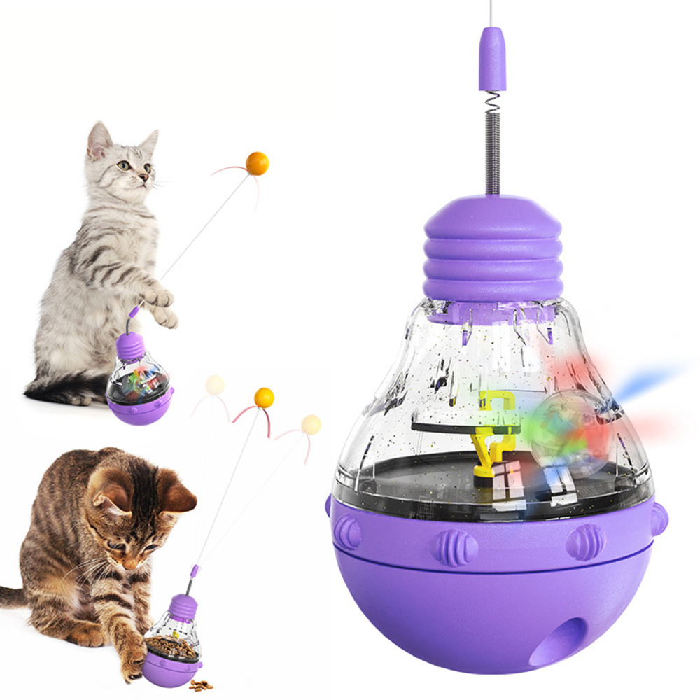 Jouets interactifs pour chats chaton stick et fun ball