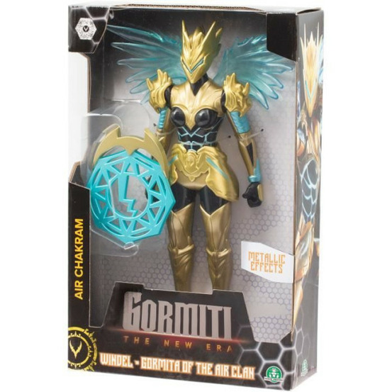Figurine articulée - gormiti - gormiti avec arme modele air - 27 cm - a partir de 4 ans - grv062
