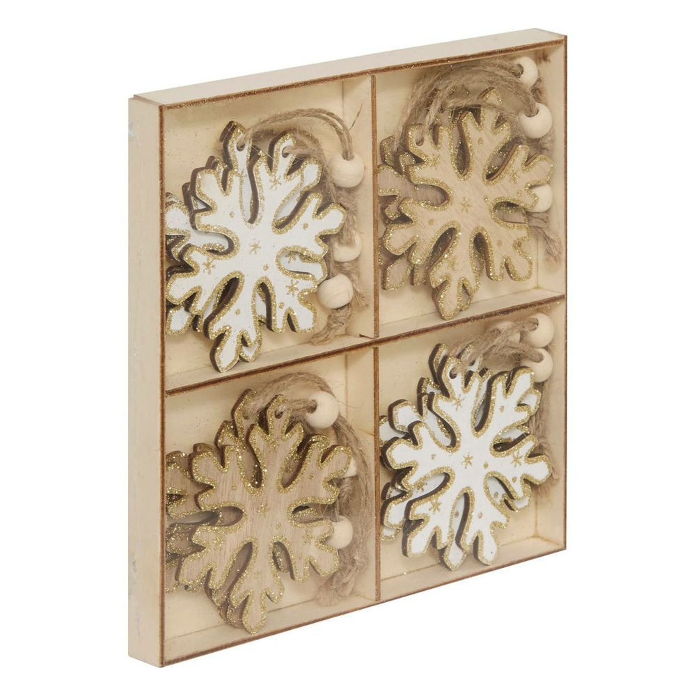 Sdn set bois 12pcs forme 4ass