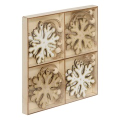 Sdn set bois 12pcs forme 4ass