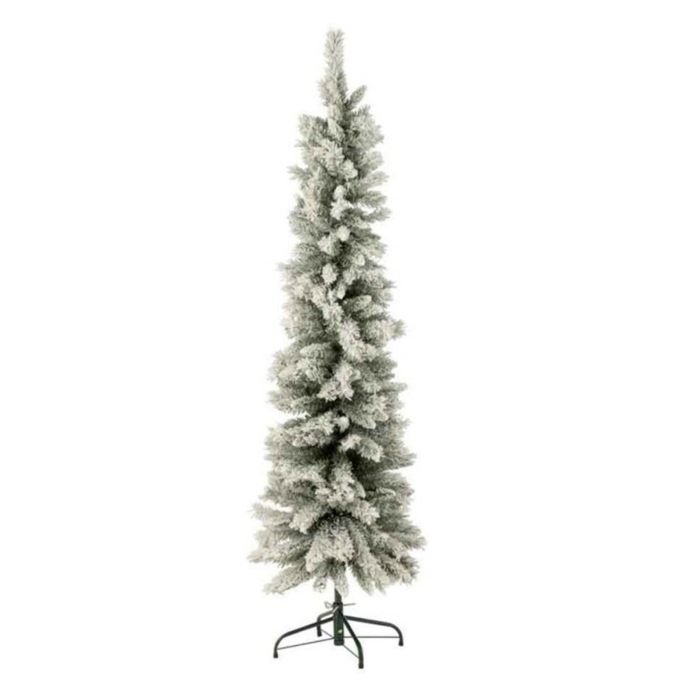 Sapin de noël enneigé christmas 184cm vert