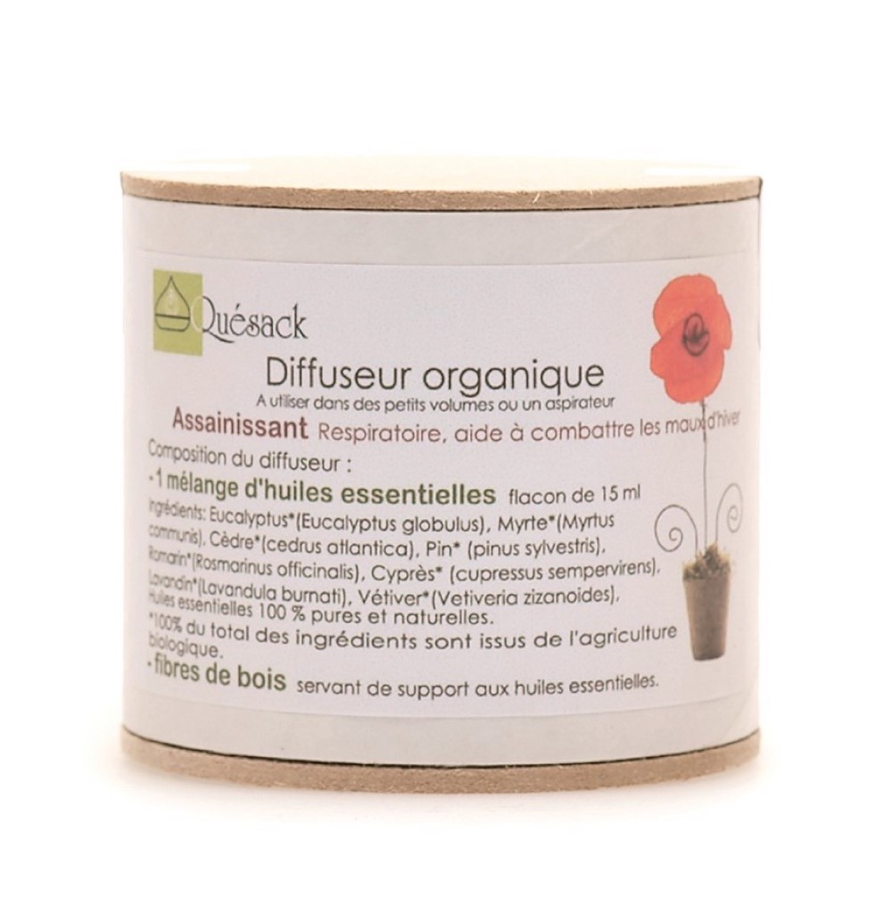 Diffuseurs organiques assainissant