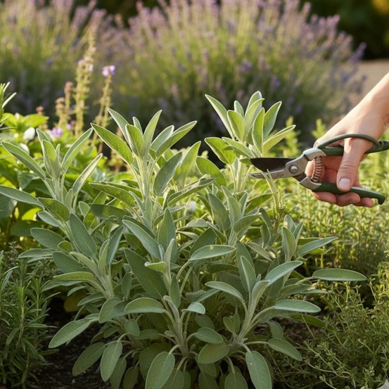 Sauge officinale - sans traitement lot de 5 godets