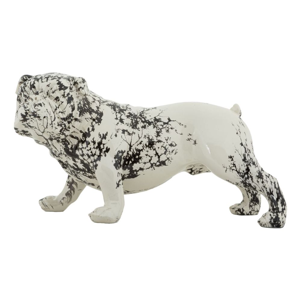 Statuette bouledogue déco 