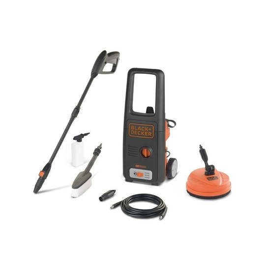 Nettoyeur haute pression 110 bar 390 l/h 1.4 kw kit complet black & decker