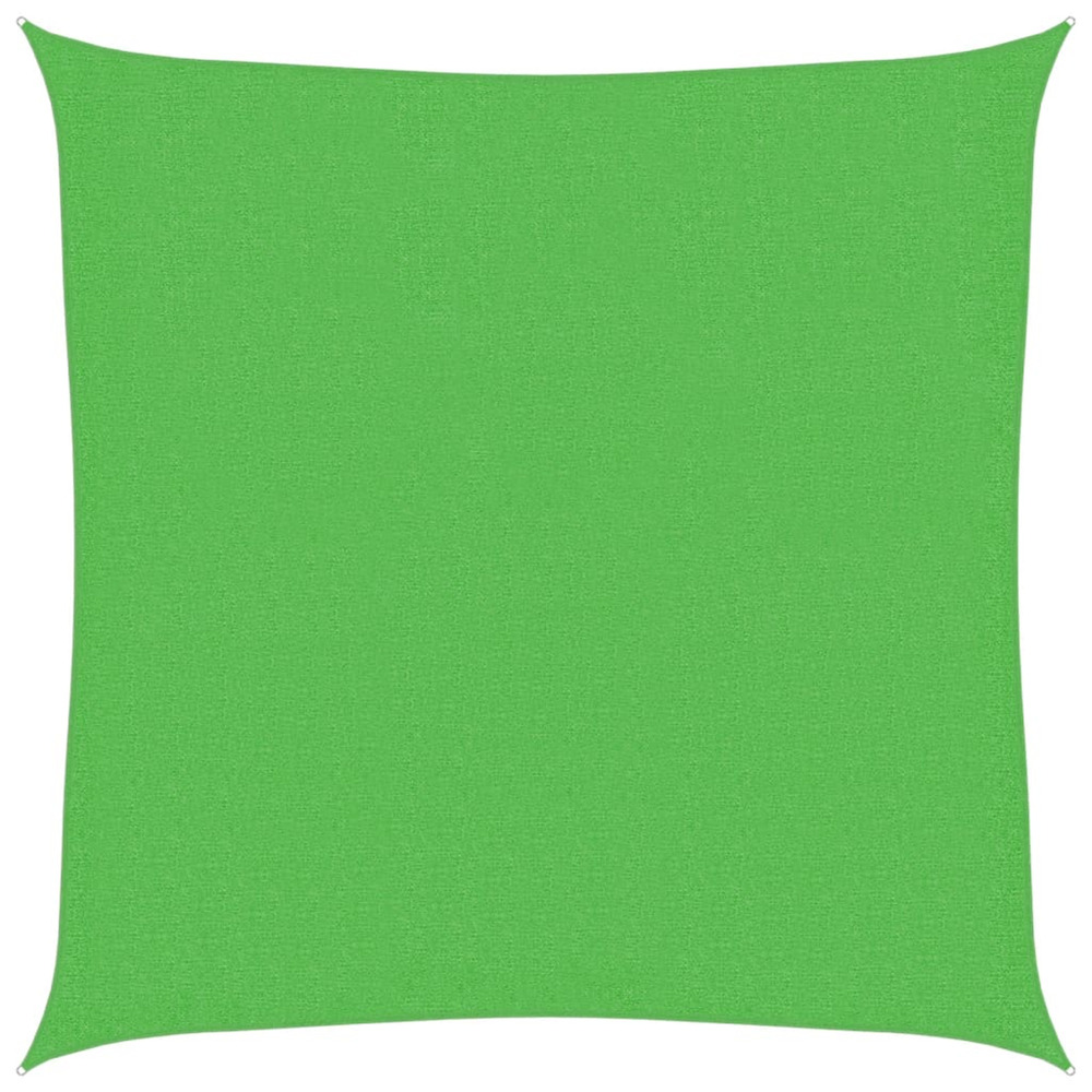 Voile d'ombrage 160 g/m² vert clair 2,5x2,5 m pehd