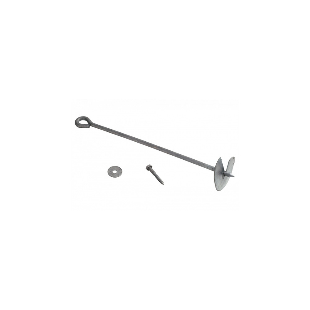 Axi vis d'ancrage au sol pour maisons de jeux et balançoires