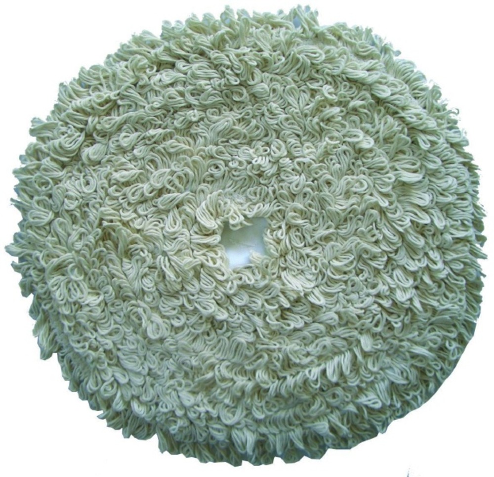 Bonnet coton double faces blanc-432cm - guialto