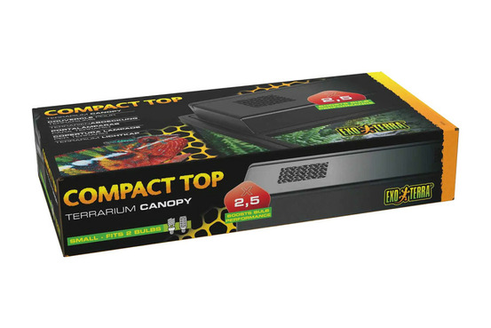 Compact top - 45 cm - eclairage pour reptiles