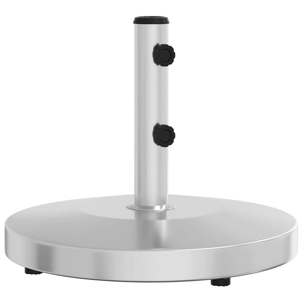 Base de parasol pour mâts ø32/38/48 mm 25 kg rond