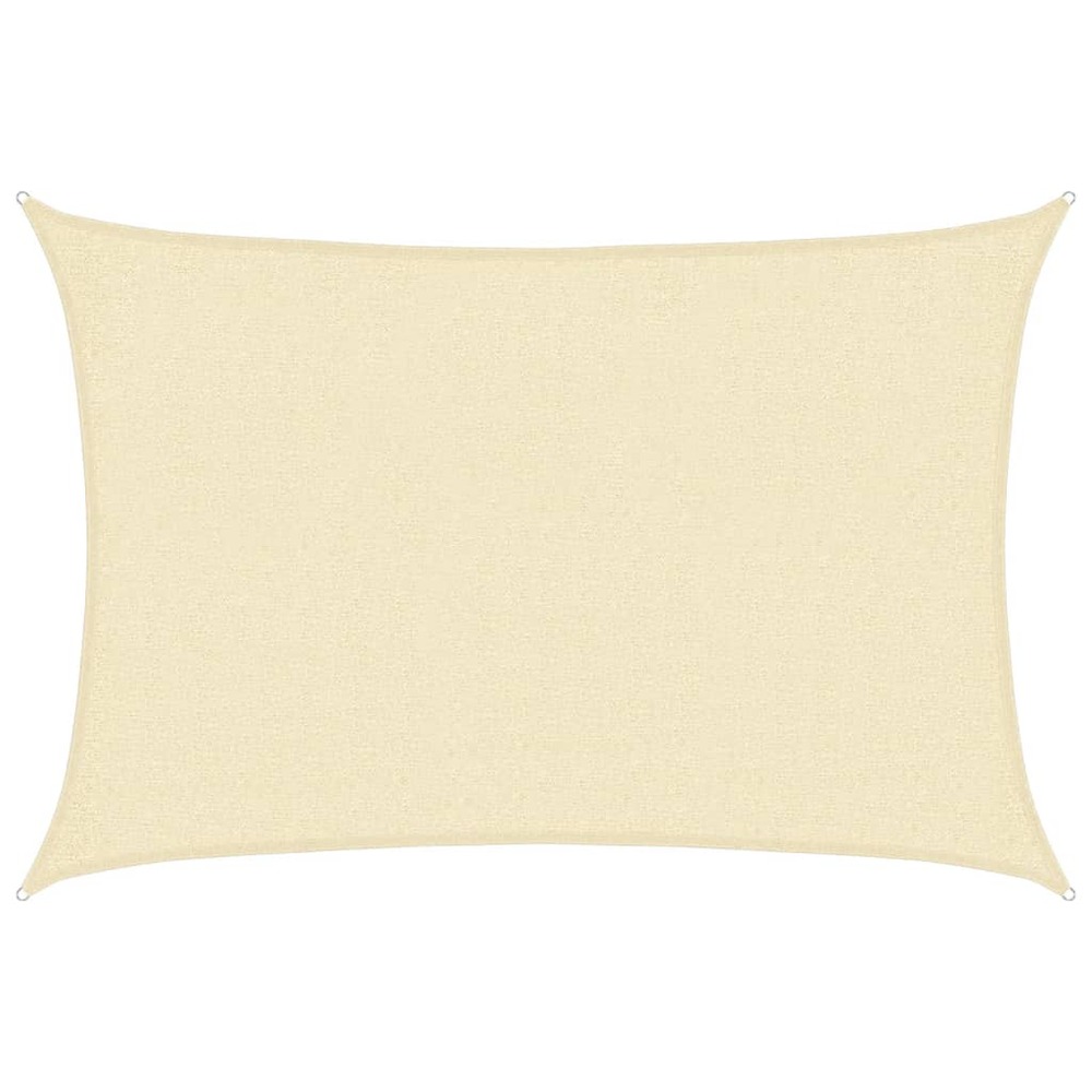 Voile d'ombrage 160 g/m² crème 2x2,5 m pehd