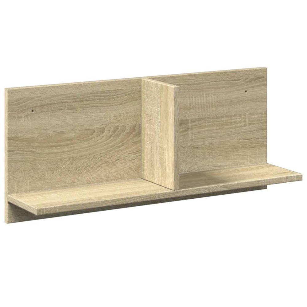 Armoire murale 70x16,5x30 cm chêne sonoma bois d'ingénierie