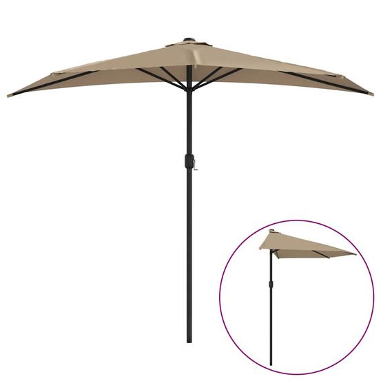 PARASOL DE BALCON AVEC MAT E 3-(867973)
