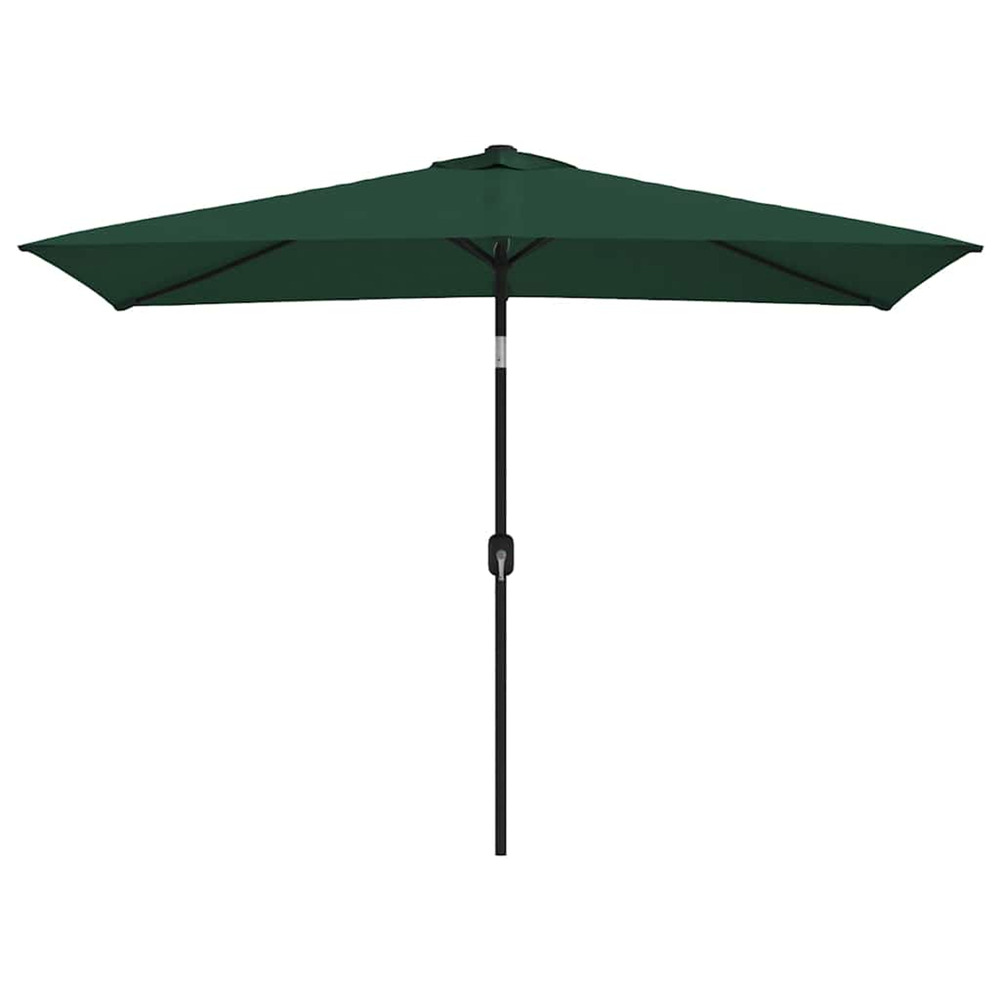 Parasol 200 x 300 cm vert rectangulaire