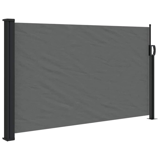 Store latéral rétractable anthracite 120 x 600 cm