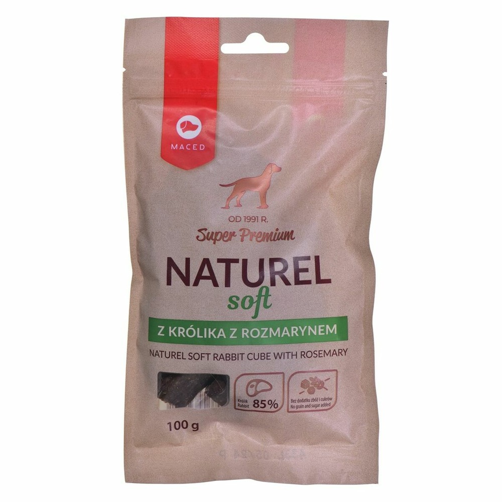 Snack pour chiens maced lapin 100 g