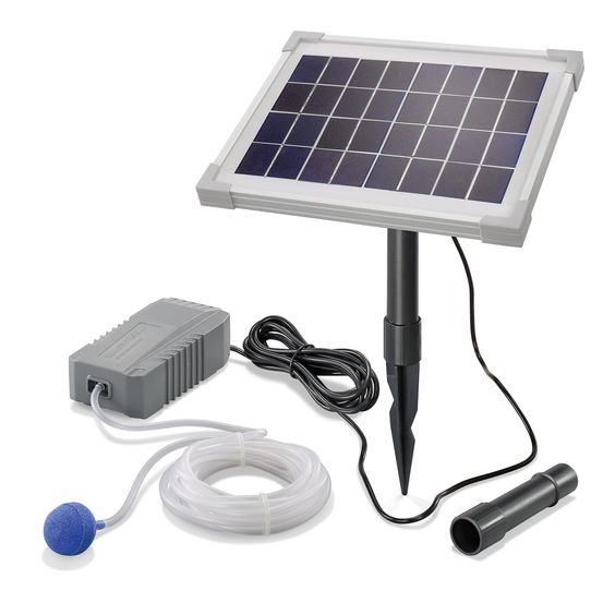 Esotec solar aérateur de bassin-set 5/130 professional pompe à oxygène bassin 101842