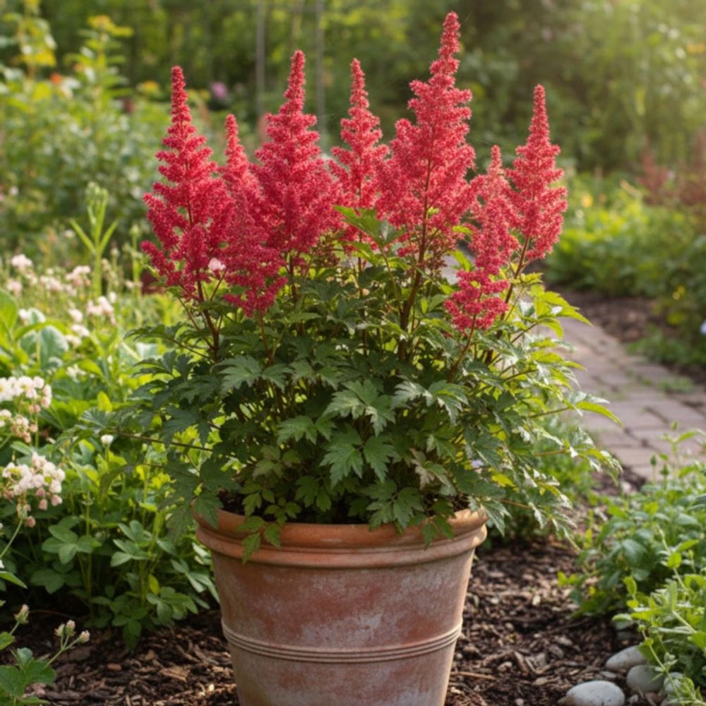 Astilbe d'arends gertrud brix lot de 3 godets