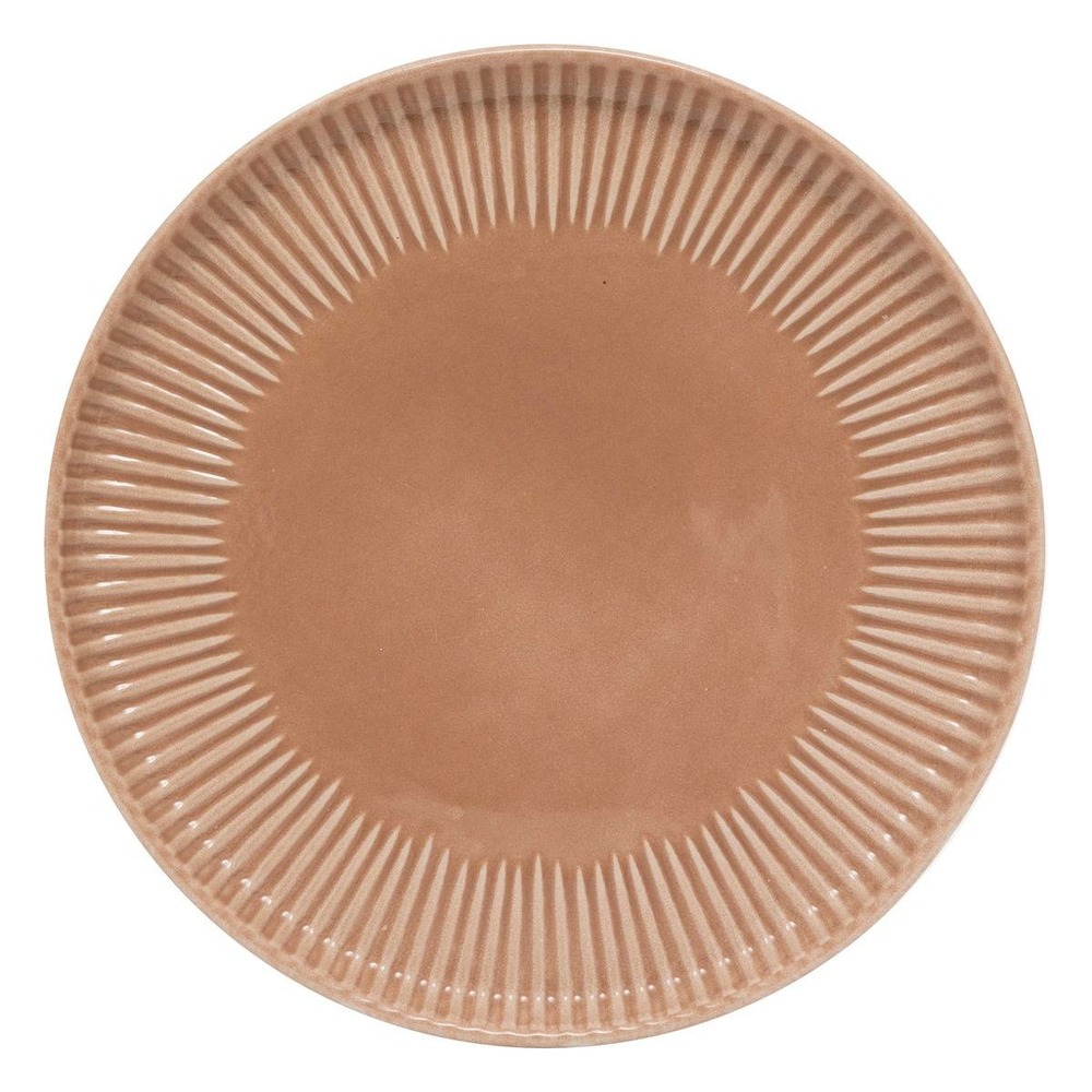 Assiette dessert chloe mocha d20,5xh2,2cm