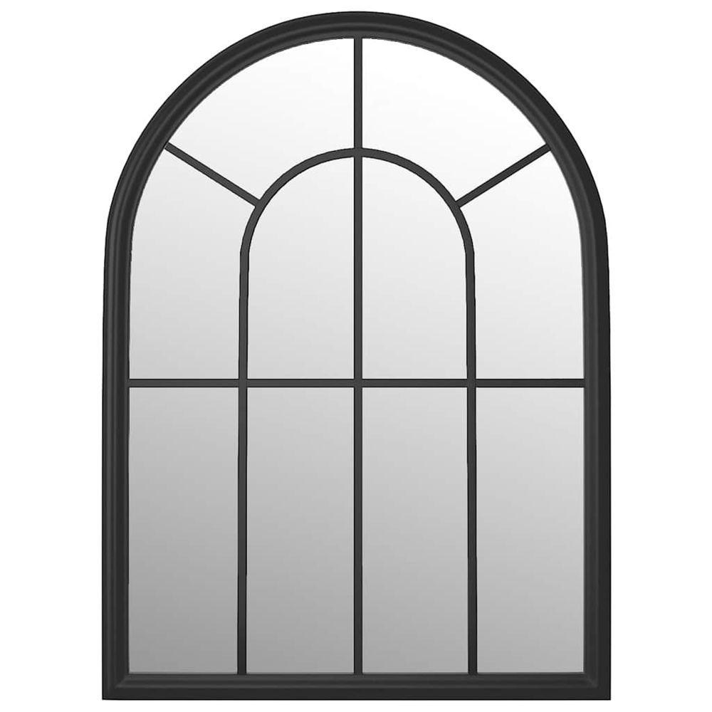 Miroir noir 60x45 cm fer pour utilisation à l'intérieur