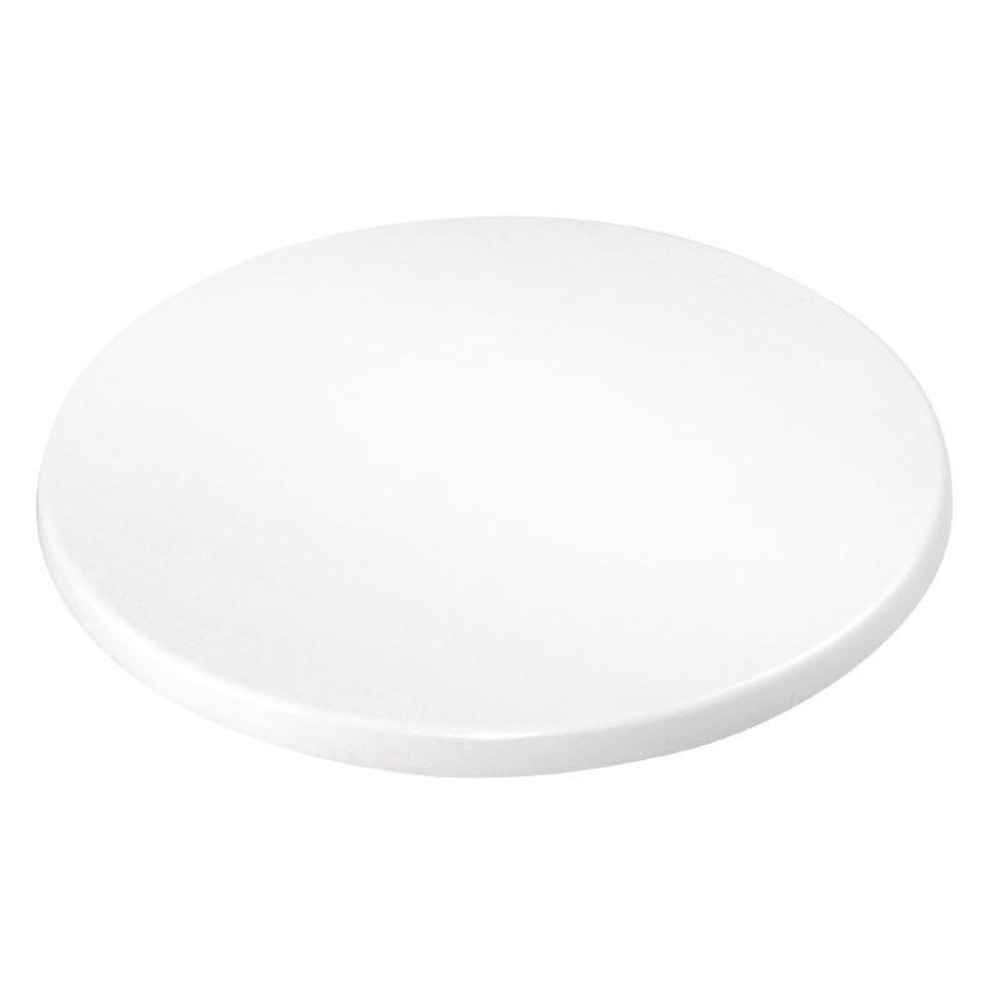 Plateau de table rond 600 mm blanc - bolero