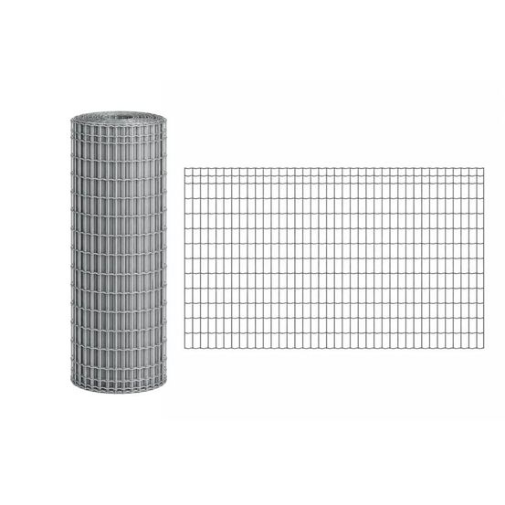 20 m de rouleau grillage soudé pvc - maille 100x50mm - fil 2,1mm - hauteur 1,20 m