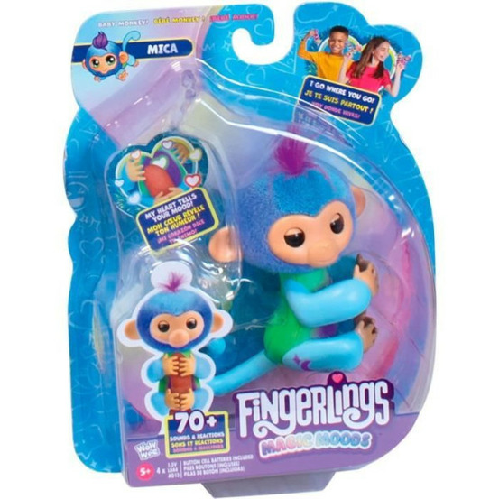 Fingerlings - lansay - magic moods mica - jeu de récré - des 5 ans