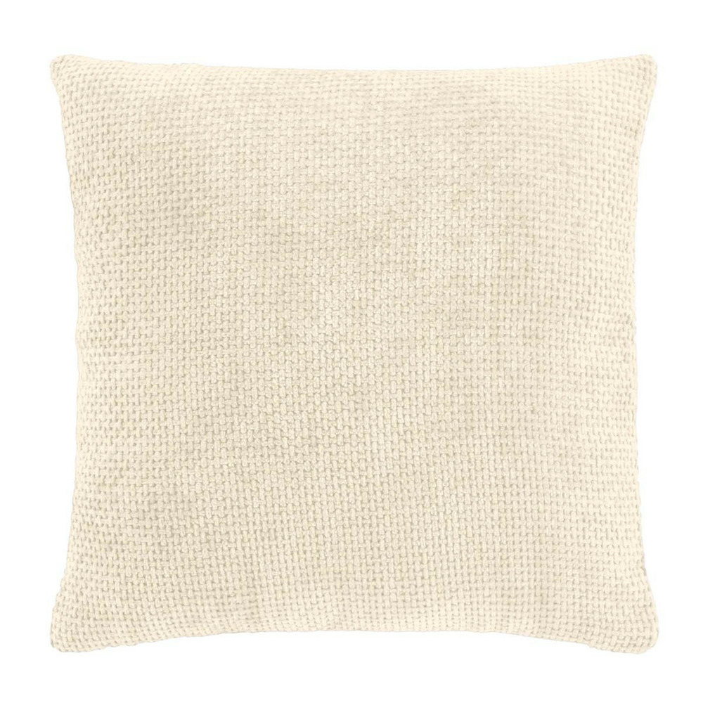Housse de coussin en velours chenille 