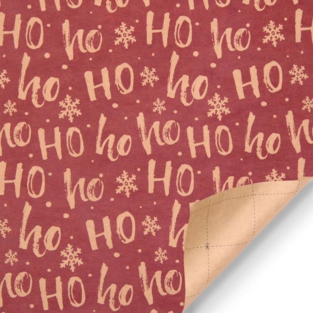 Papier cadeau de noël - rouge