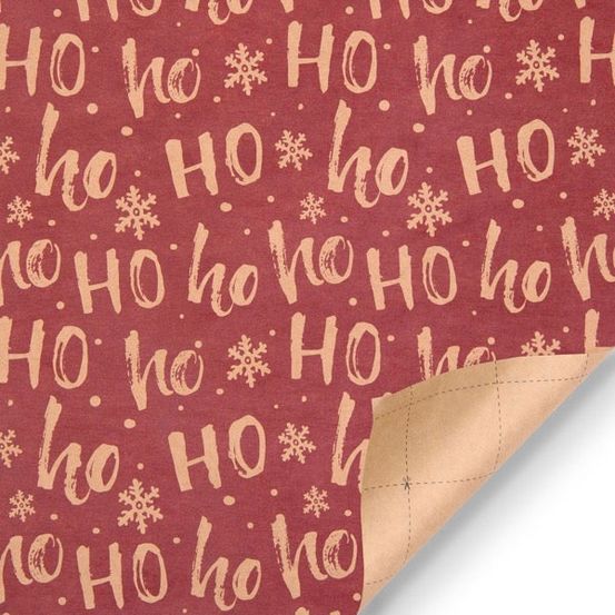 Papier cadeau de noël - rouge