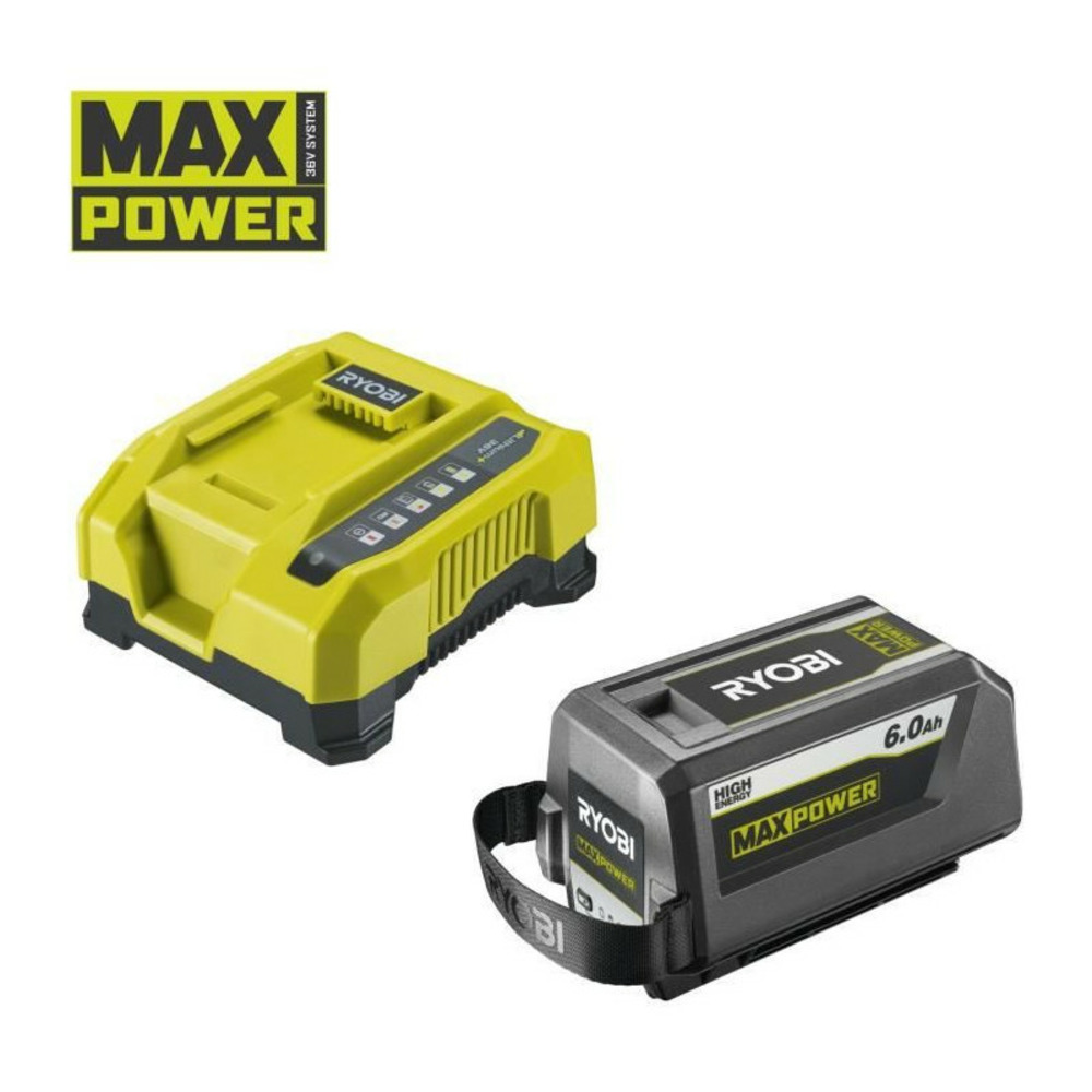 Batterie lithium ry36bk60b-160 36v - livrée avec un chargeur rapide - temps de charge 70 mn