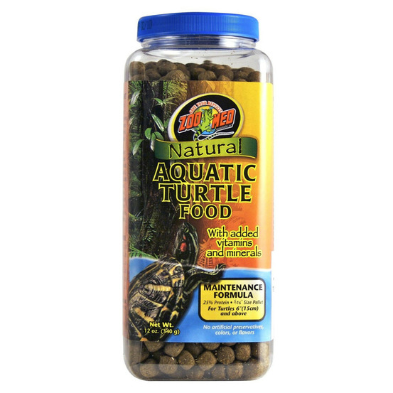 Nourriture pour tortues aquatiques zm111 formule d'entretien 340g