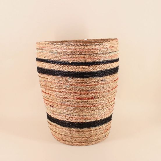 Panier haut en fibres naturelles 40x51cm
