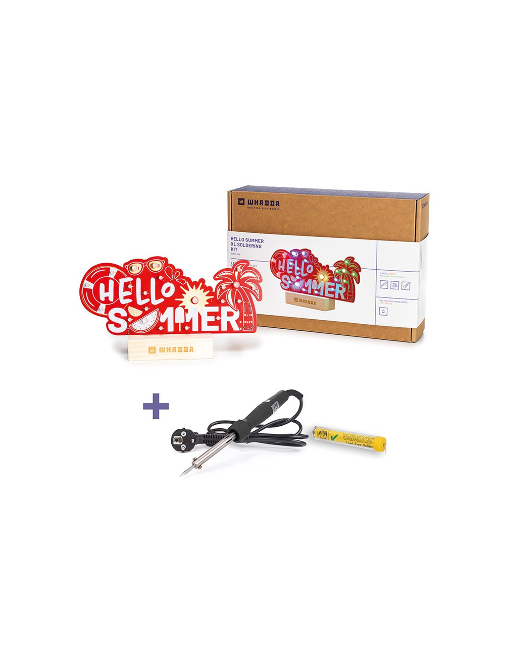 Hello summer xl soldering kit - promo set